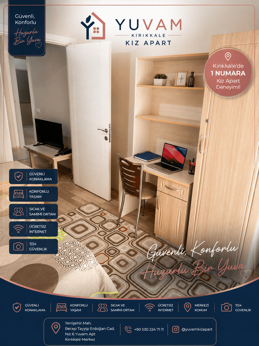 1+1 Premium Daire 201 görsel 3