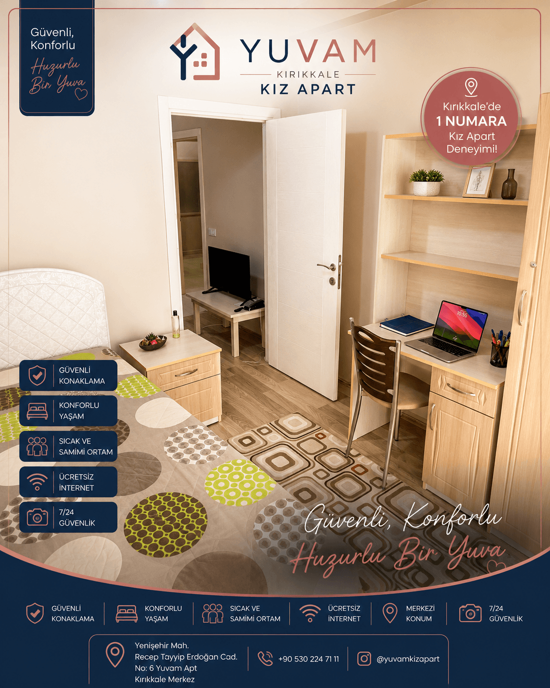 1+1 Premium Daire 201 görsel 4