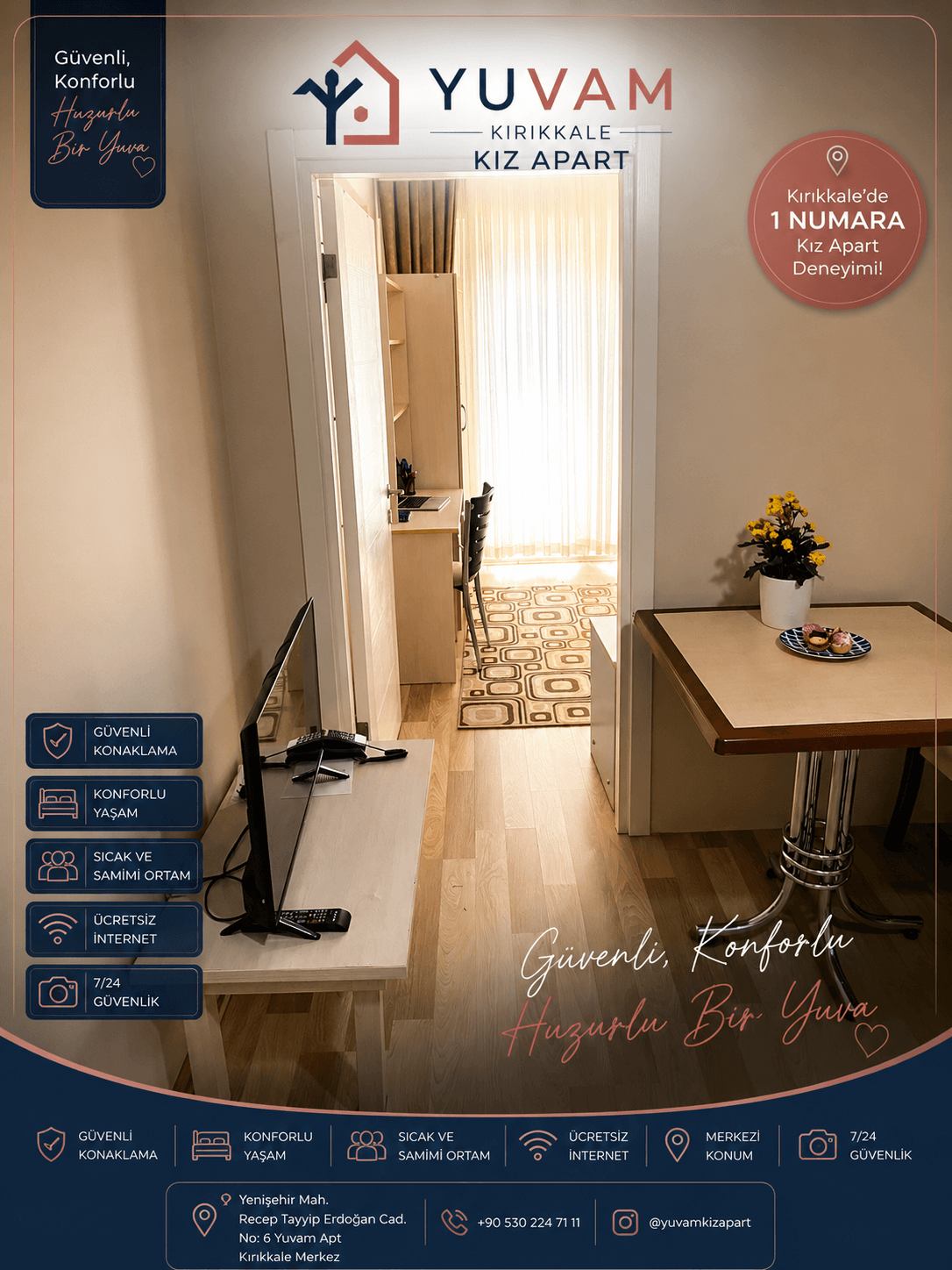 1+1 Premium Daire 201 görsel 5